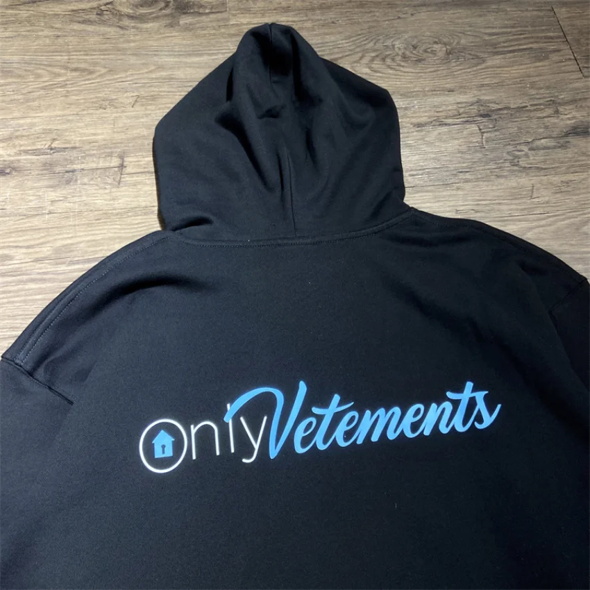 

High quality VTM Vetements Only Men Women dies 1:1 Top Quality Oversized Letter Print Pullover gym