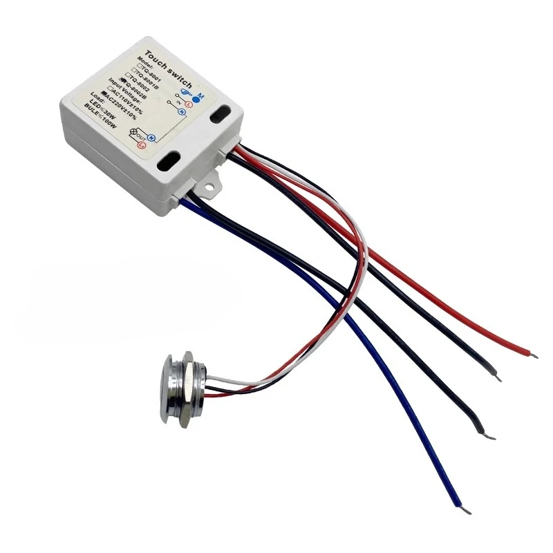 

‌ TQ-8001 Датчик движения переменного тока 220 В и сенсорный переключатель (встраиваемое скрытое крепление) Антистатическая металлическая панель для скрытого монтажного стола