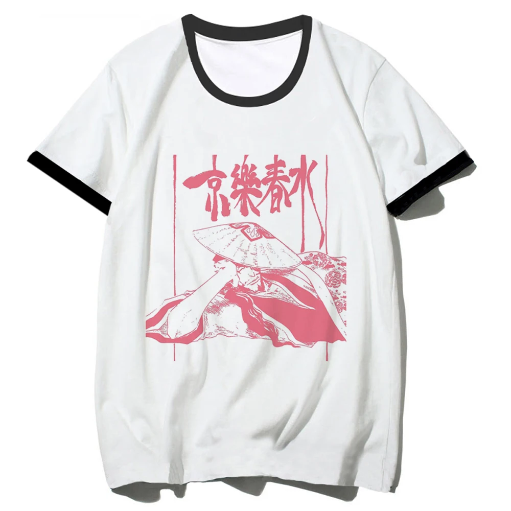 

Футболка отбеливающая женская дизайнерская футболка с рисунком из аниме, дизайнерская японская одежда для девочек