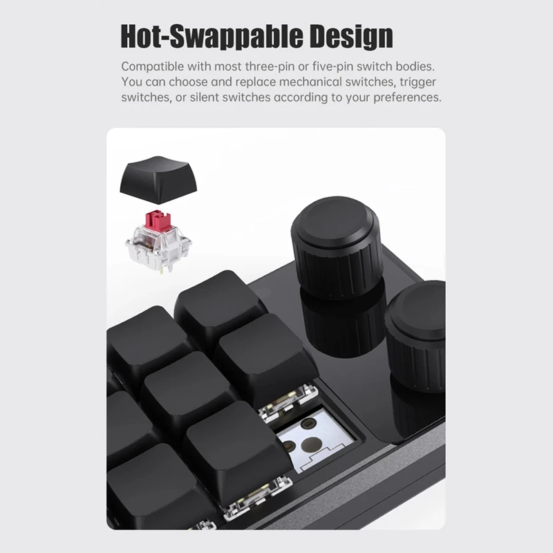 Программирование макросов изготовленная на заказ проводная клавиатура RGB