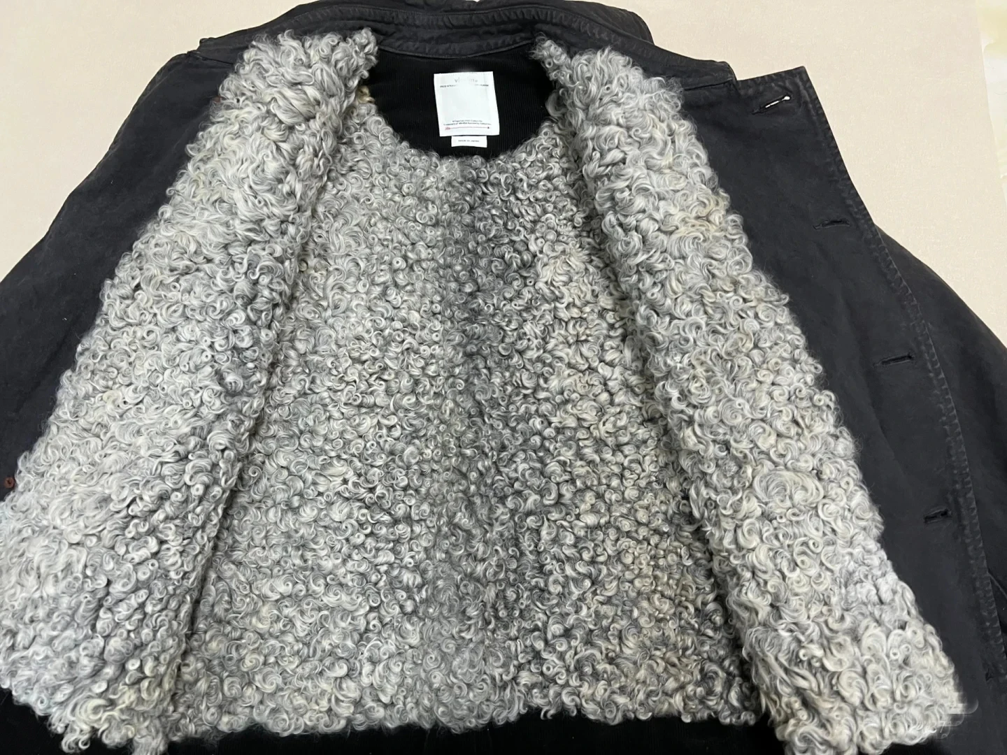 Мужское ретро-пальто с эффектом потертости VISVIM FIL 22AW WINFIELD Nakamura плотное шерстяное