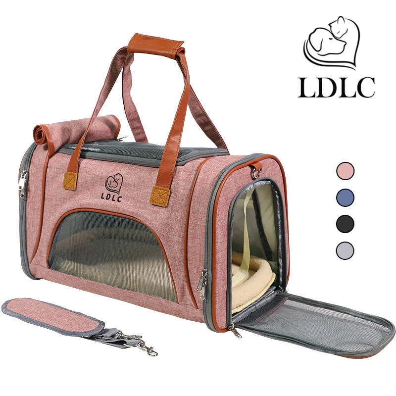 Dog Carrier Bags Portable Pet Cat Dog Backpack Breathable Cat Carrier Bag Airline Approved Transport Carrying For Cats Small Dog