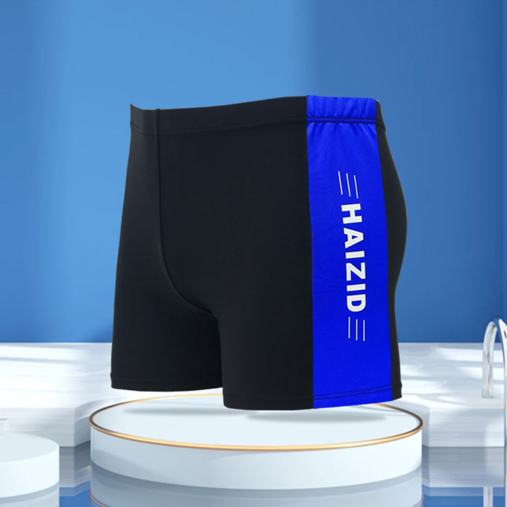

High Performance Briefs Beach Shorts L~5XL Men Nylon +Polyester Swim Boxer Trunks Swimming Trunks With Drawstring Lined