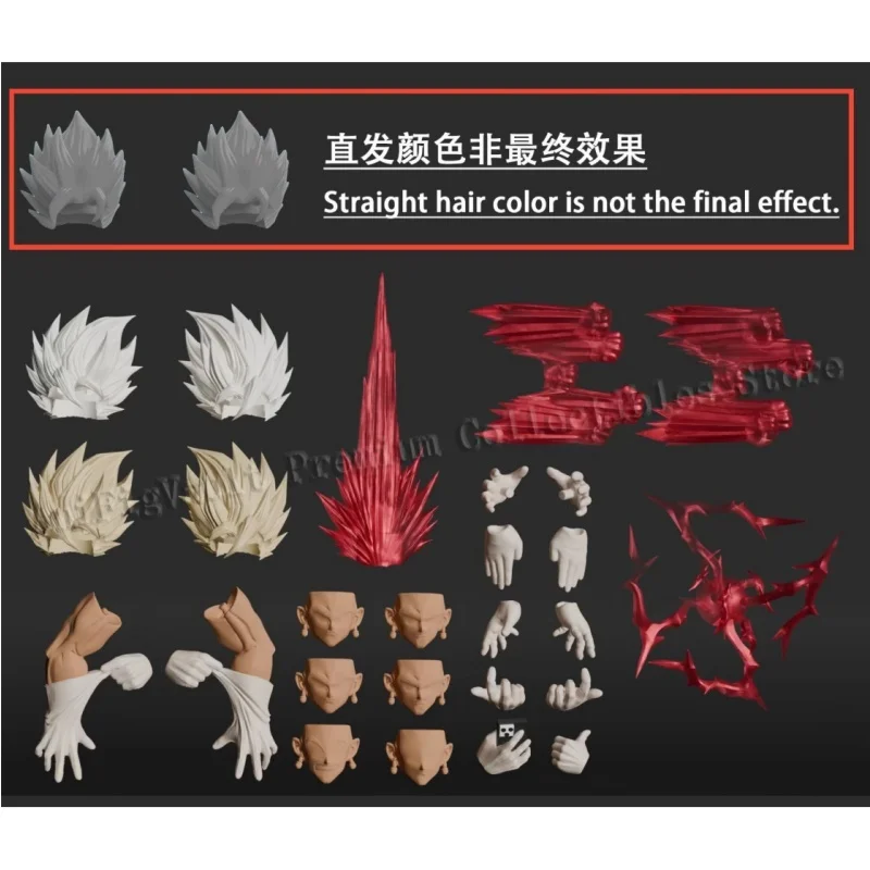 Фото Скоро в продаже: Коллекционные фигурки Dragon Ball YGmw Studio Vegito Weekly Color Action Figures Soldier Models Gift Collection №2