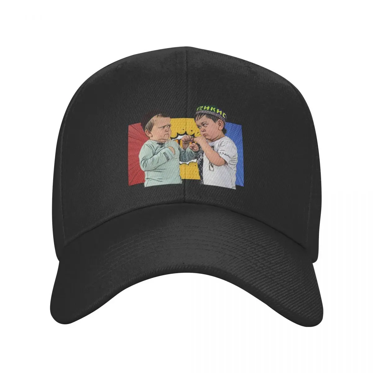 

Hasbulla Vs Abdu Baseball Cap Women Men Adjustable Mini Khabib Dad Hat Outdoor Summer Snapback Hats