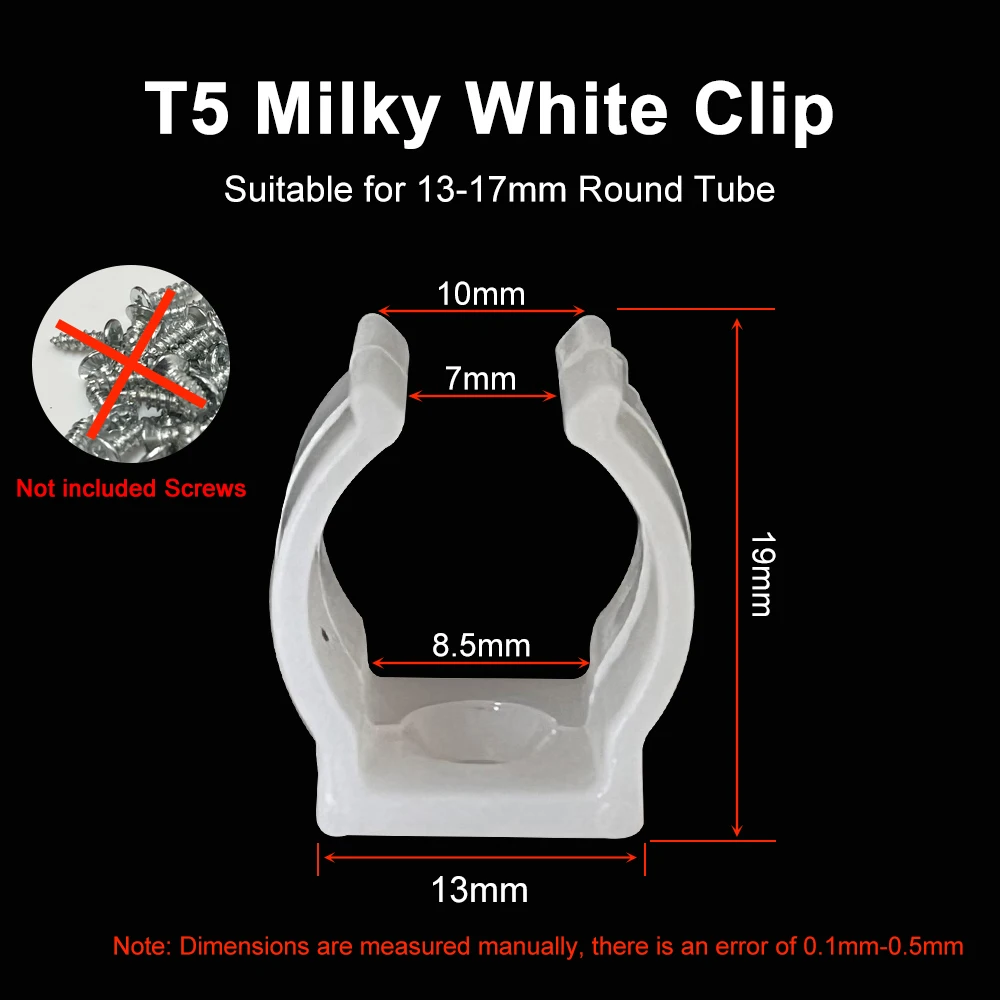 

Светодиодный зажим для ламп T5, T6, T8