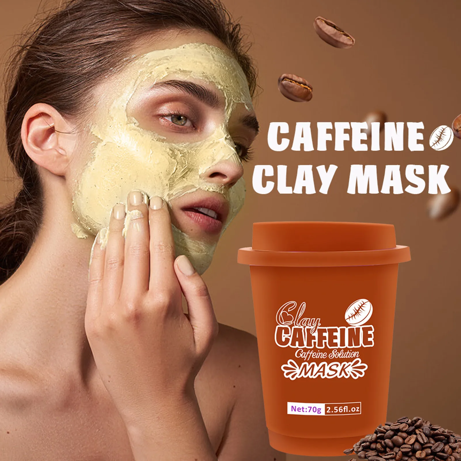 

Caffeine Niacinamide Mud Facial Cover Moisturizing Smearing Facial Cover Hydrating Refreshing Gentle Facial Cover For