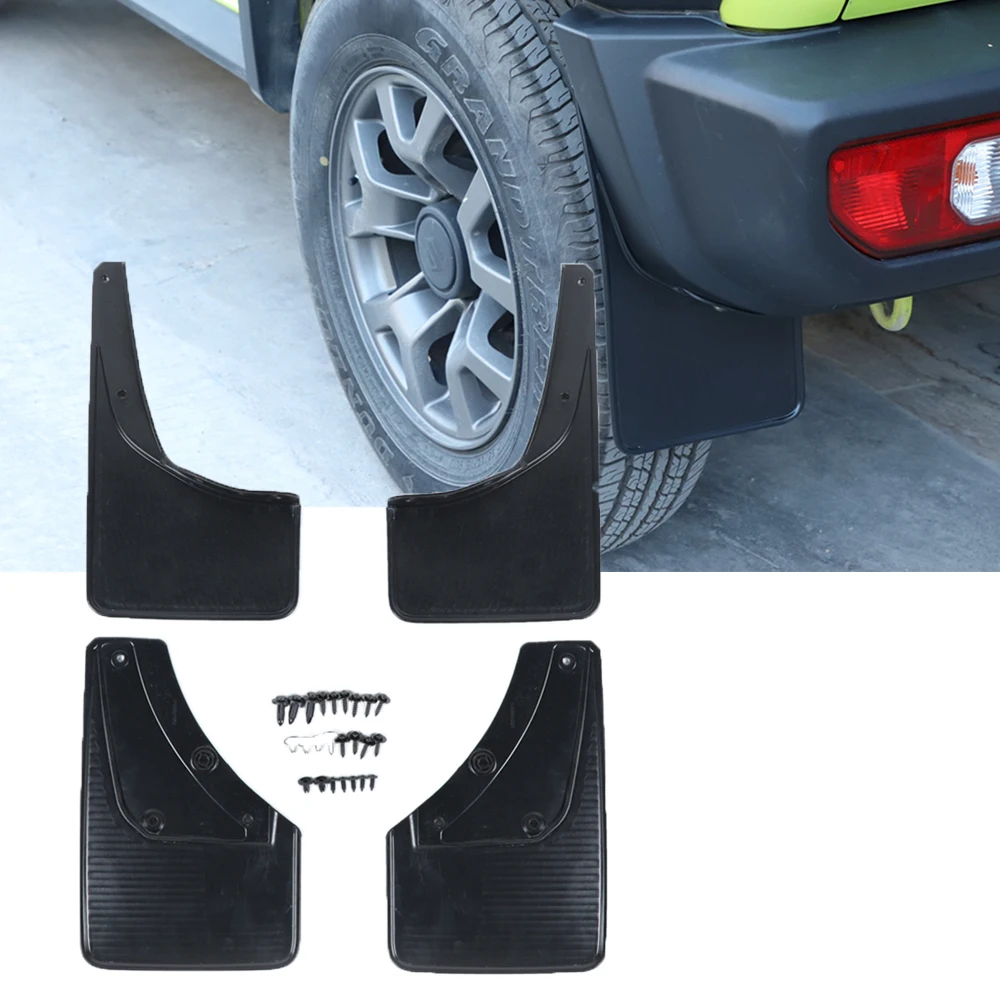 

Car Mud Flap Splash Guard Fender Mudguard Mudflap for Suzuki Jimny 2019 2020 2021 2022 JB64 JB74 Car Exterior Accessories Black