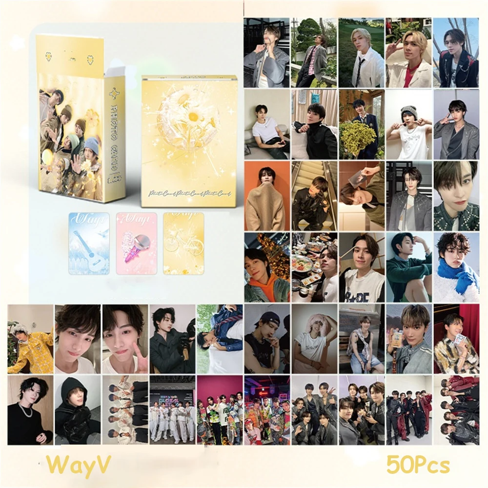 

KPOP WayV лазерные ломо-карты