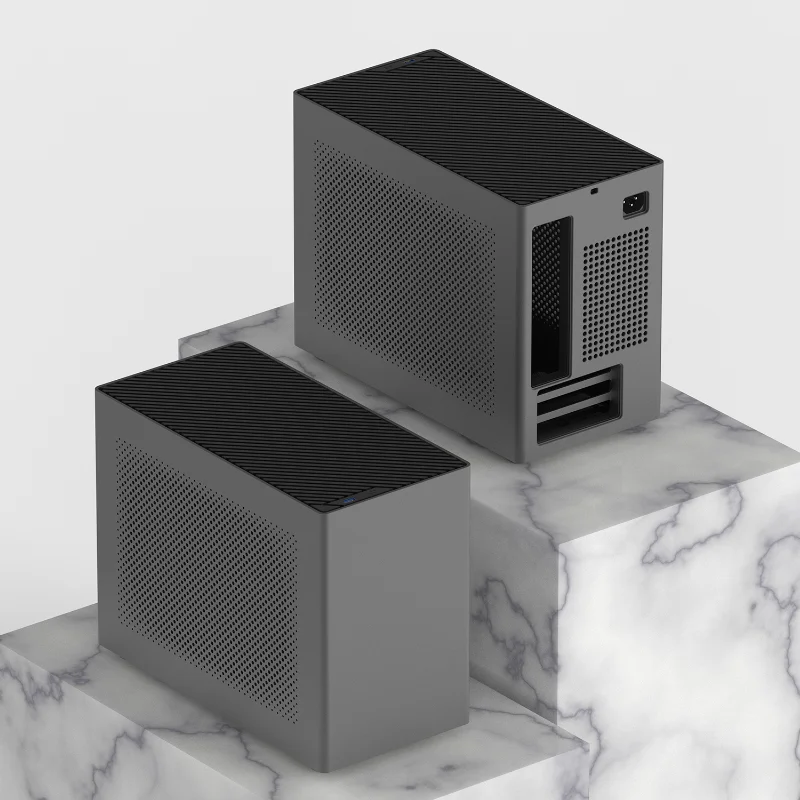 Z13 алюминиевый сплав интегрированный формовочный корпус ITX In-line компактный