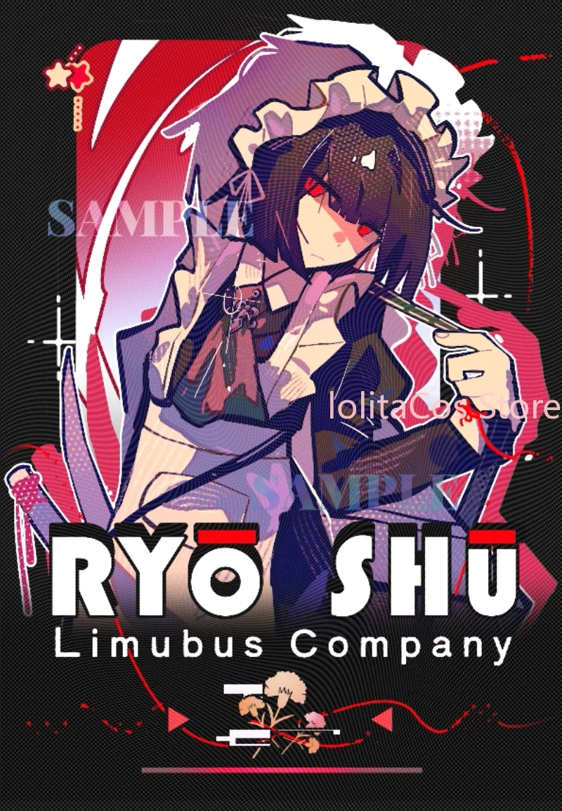 Металлическая закладка Limbus Company Ryoshu Ryōshū, декор для книг, маркер страниц, карточка Polaroid, акриловая подставка, подарок на день рождения, аксессуар для косплея (art.: 3920dc9baa5eb) - 3920dc9baa5eb