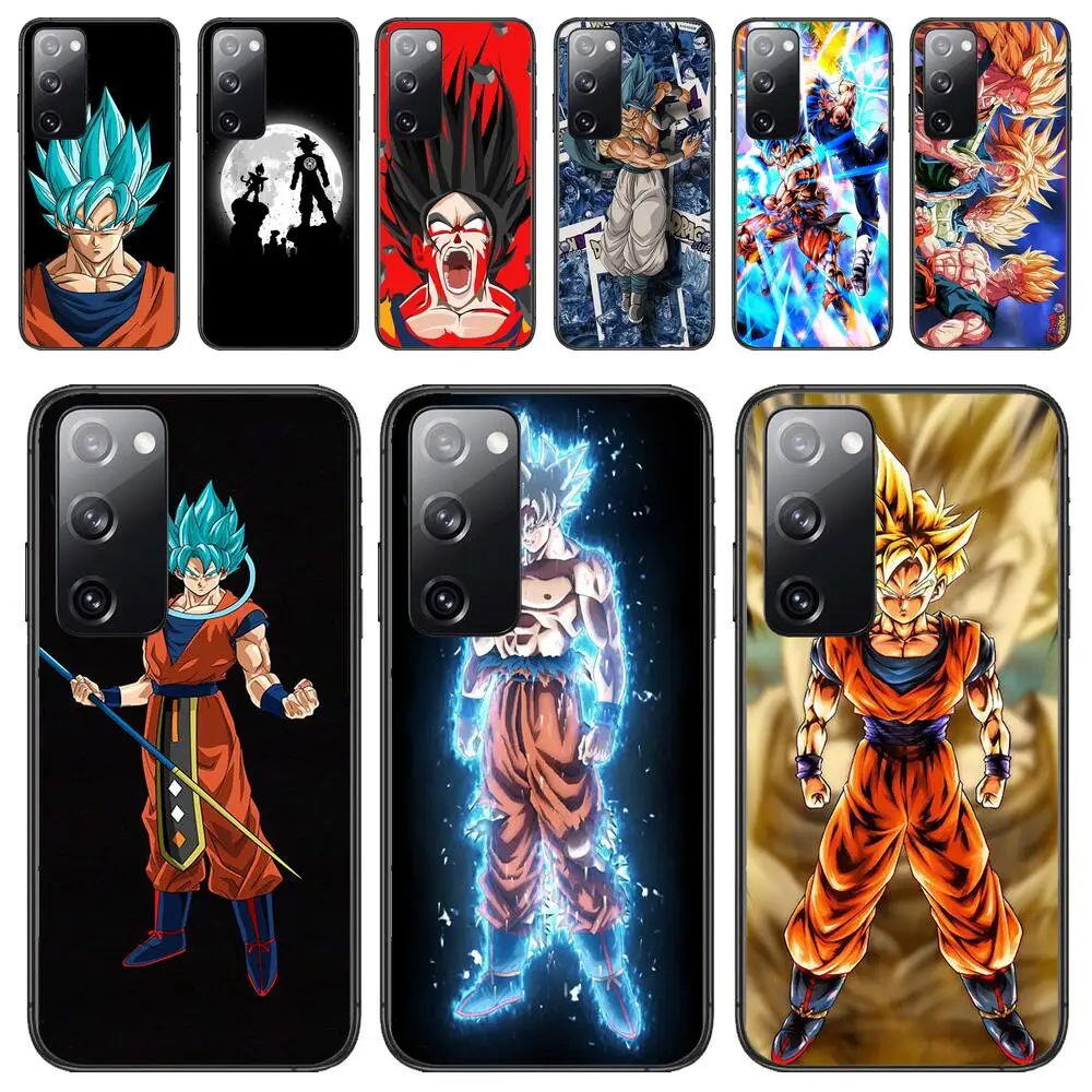 

Dragon Ball soft Phone case For Samsung Galaxy S30 s21 fe s20 s7 s5 s8 Plus s9 s10 s10e s21 Ultra Note 10 lite Phone cover