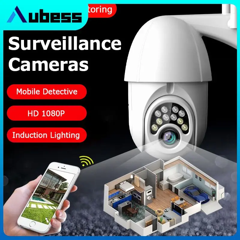 

IP-камера купольная, 1080P, PTZ, Wi-Fi, 4-кратный зум