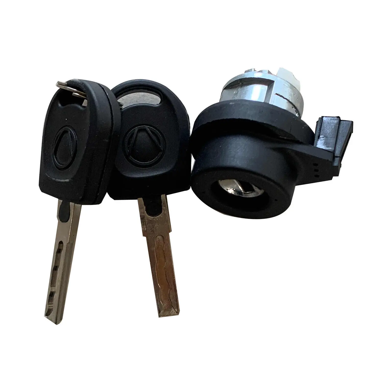 Для Seat Leon Ibiza / VW Новый Замок зажигания цилиндр иммобилайзер и 2 ключа