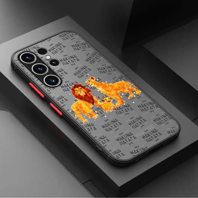 Чехлы для телефонов Samsung Galaxy A24 A33 A52s A12 5G A22 A53 A32 A13 A14 A72 Роскошный Матовый