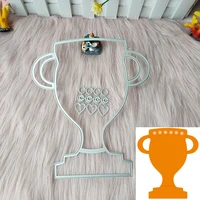 new trophies cups metal cutting die mould scrapbook decoration embossed photo album decoration card making diy handicrafts