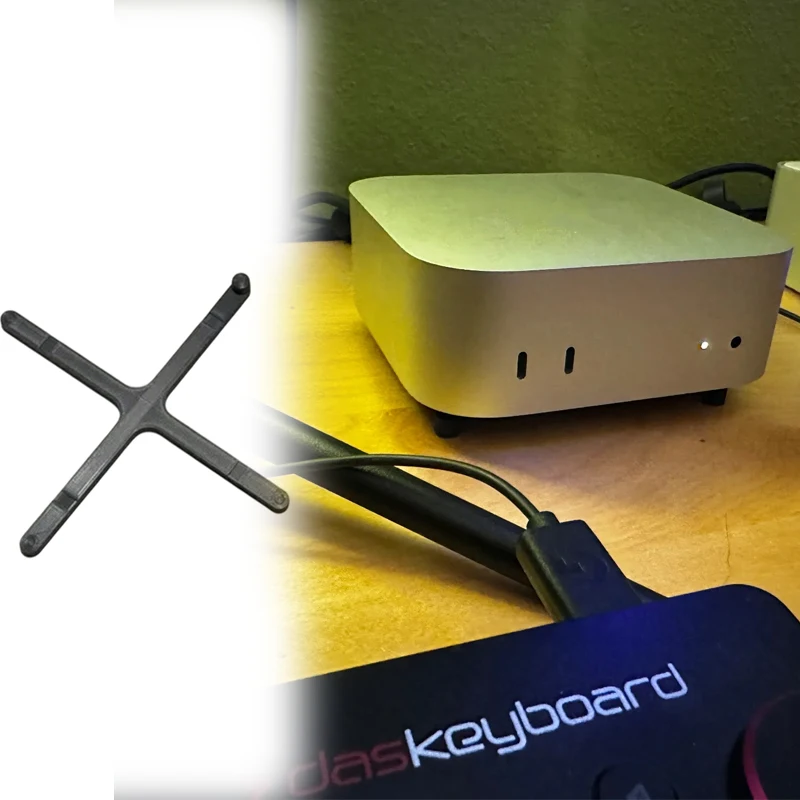 Держатель для Mac Mini M4 повышающий кронштейн защита от царапин защитная накладка