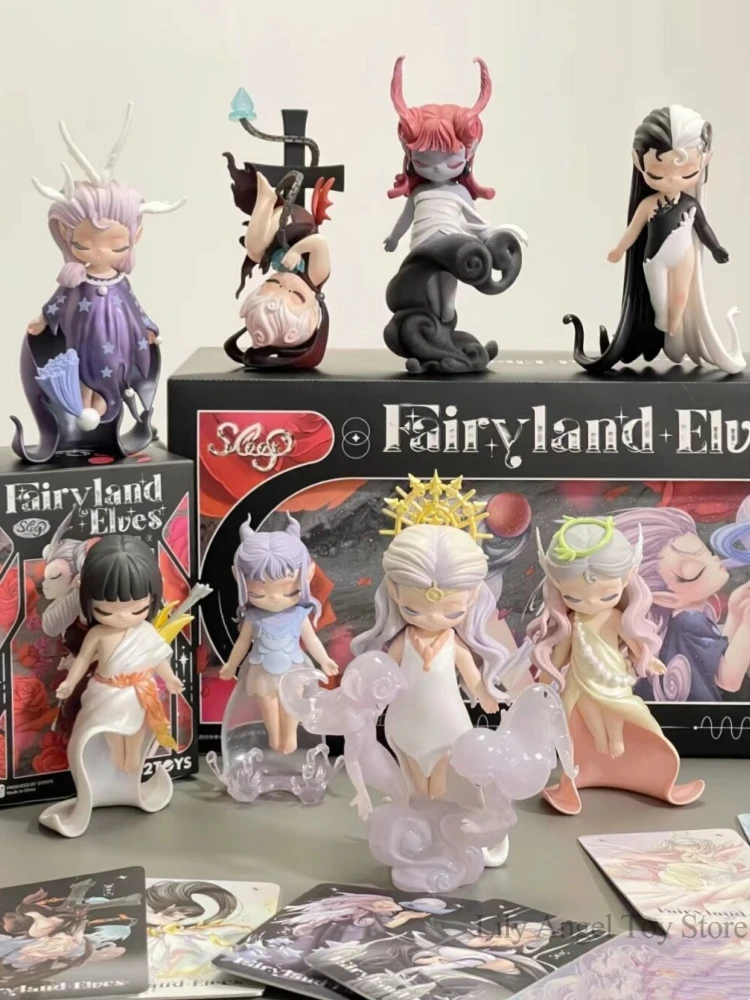 Спящий Сказочный эльф из серии реальные игрушки кавайная экшн-фигурка кайха