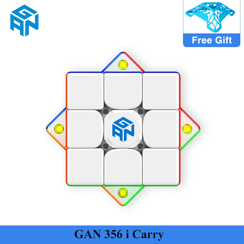 

Original GAN 356 i Carry Magnetic 3x3x3 Magic Cube Professional Cubo Magico Puzzle Educational Toys