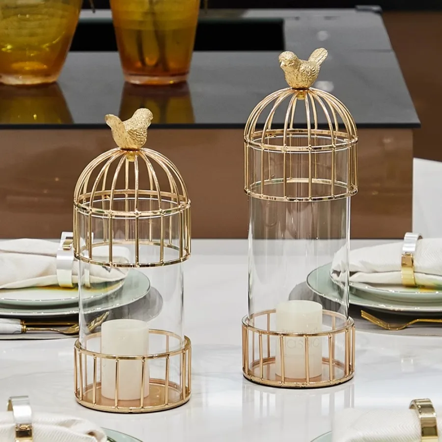 

Nordic Style Chic Clear Candle Holder Dinner Cute Decorations Ceramic Candlestick Wedding Living Room Centro De Mesa Home Decor