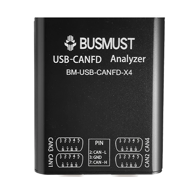 

Four Channel Can Analyzer CANFD Analyzer / USB to CANFD Busmaster PC BM-USB-CANFD-X4