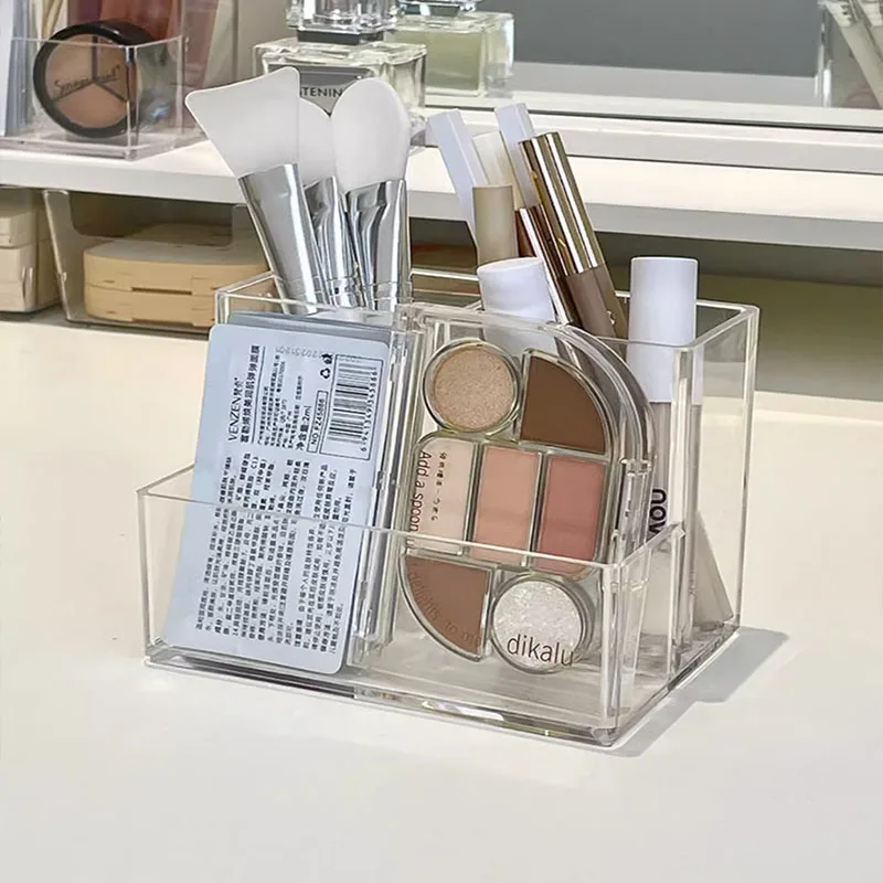 Держатель для кистей макияжа Канцелярский держатель ручек коробка хранения