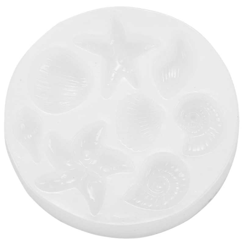 

Starfish Shell Shape Polymer Clay Silicone Mold,Crafting, Resin Epoxy,Jewelry Pendant Earrings Making, DIY Mobile Phone Decorati