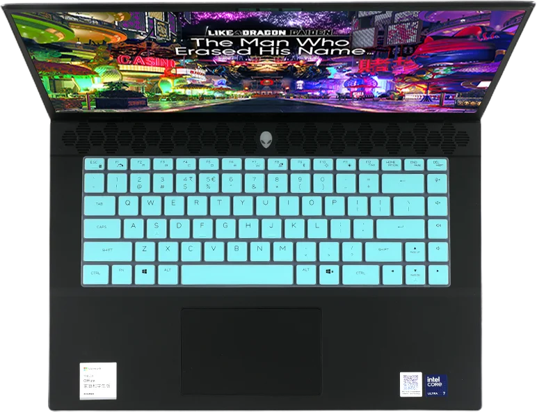 Силиконовый чехол для клавиатуры Dell Alienware