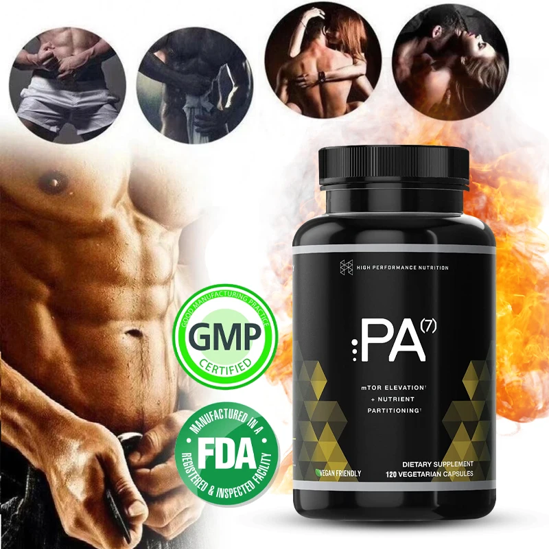 

PA(7) Phosphatidic Acid Muscle Builder By HPN Top Natural Muscle Builder - Boost MTOR Build Mass and Strength From Your Workout