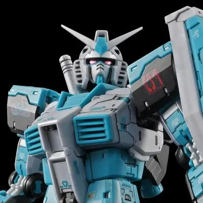 Фото Коллекционная пластиковая модель Bandai RG RX-78-2 Gundam Ver.2.0 Hatsune Miku (Гундам) для самостоятельной сборки, аниме-фигурка, настольное украшение, подарок, игрушка №2