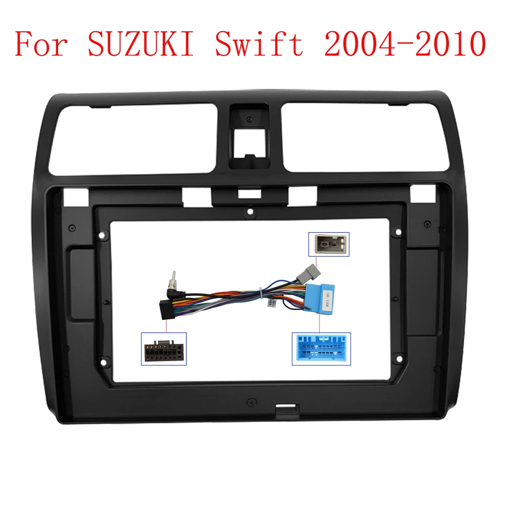 Двойной Din 10,1-дюймовый автомобильный радиоприемник, установка DVD GPS Mp5, пластиковая рамка панели лицевой панели для SUZUKI SWIFTDizre 2004-2010 гг. (art.: 3920ca762e4be) - 3920ca762e4be
