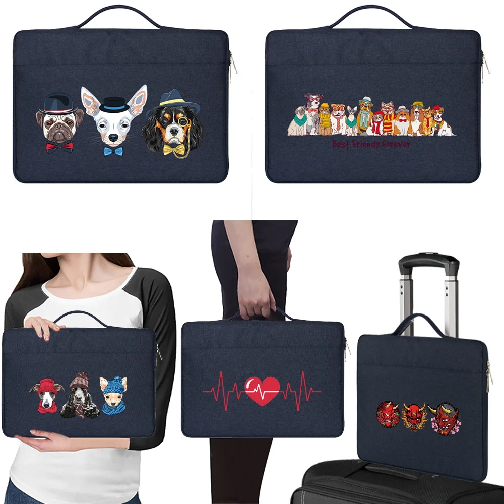 

Fun Pattern Laptop Bag 11 12 13 14 15 Inch Handbags Computer Notebook Sleeve Cover for Xiaomi Hp Lenovo MacBook Air Pro 13 Case