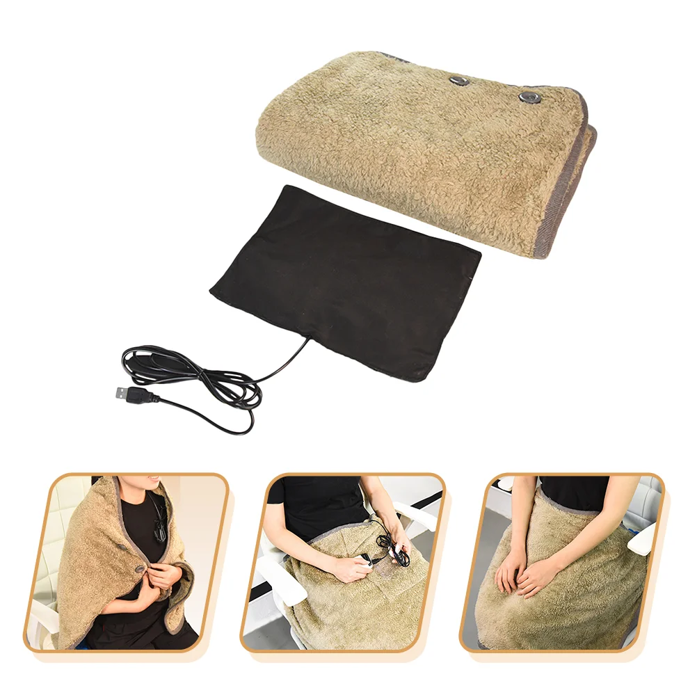 

Одеяло с электрическим подогревом, шаль с двойным Usb-разъемом для зимы