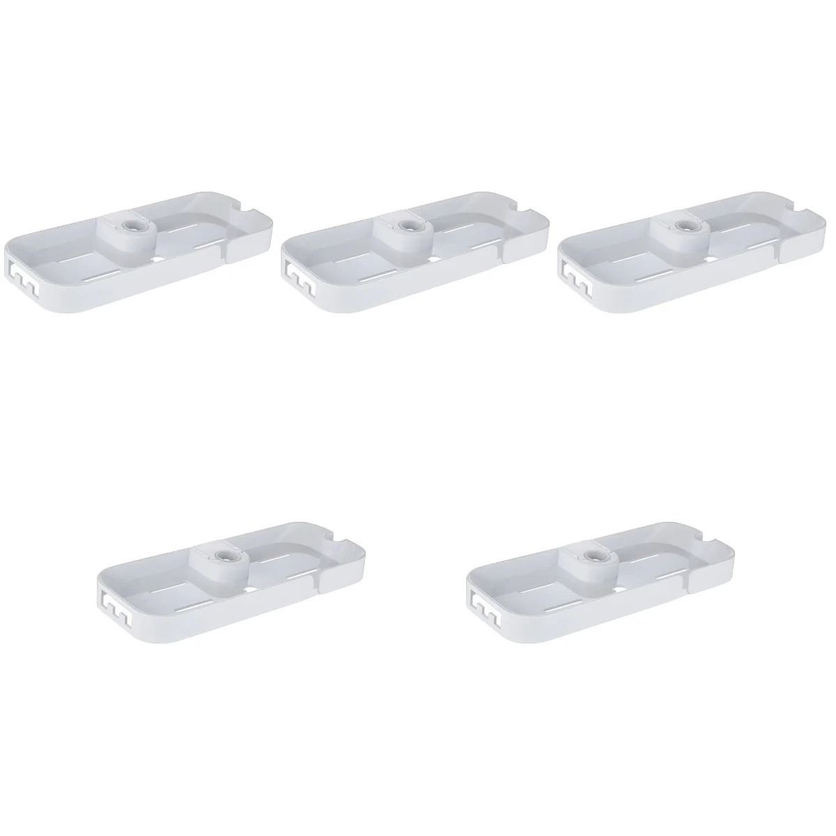 

5x Drilling Rack Bathroom Shelf Punch Free Drilling Shelf Drilling Holder