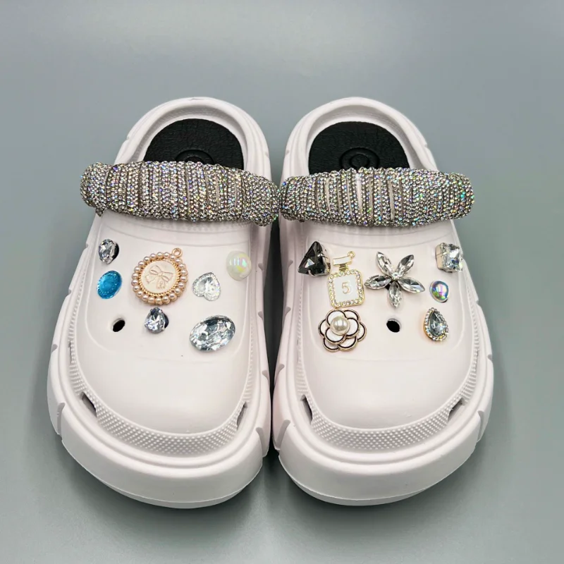 Hot Sales 16 Sets Jewelry,Animal Pvc Shoes Charms Accessories Colourful Elegant Fashion Luxury Clogs Shoe Buckle Decorations