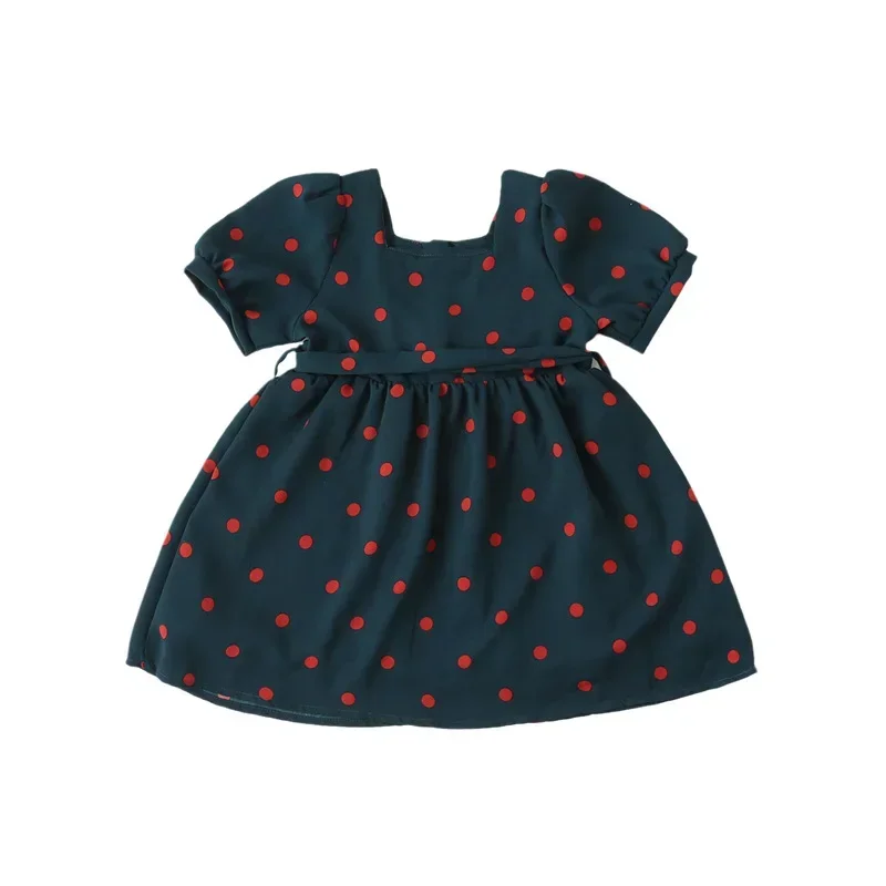 Подходящие платья для мамы и дочки платье маленьких девочек женщин Одинаковая