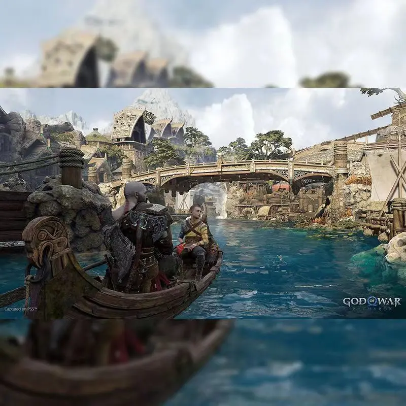 Игровой CD-диск Sony Playstation 4 PS4 б/у Бог войны: Ragnarok 100% Официальный игровой карточный