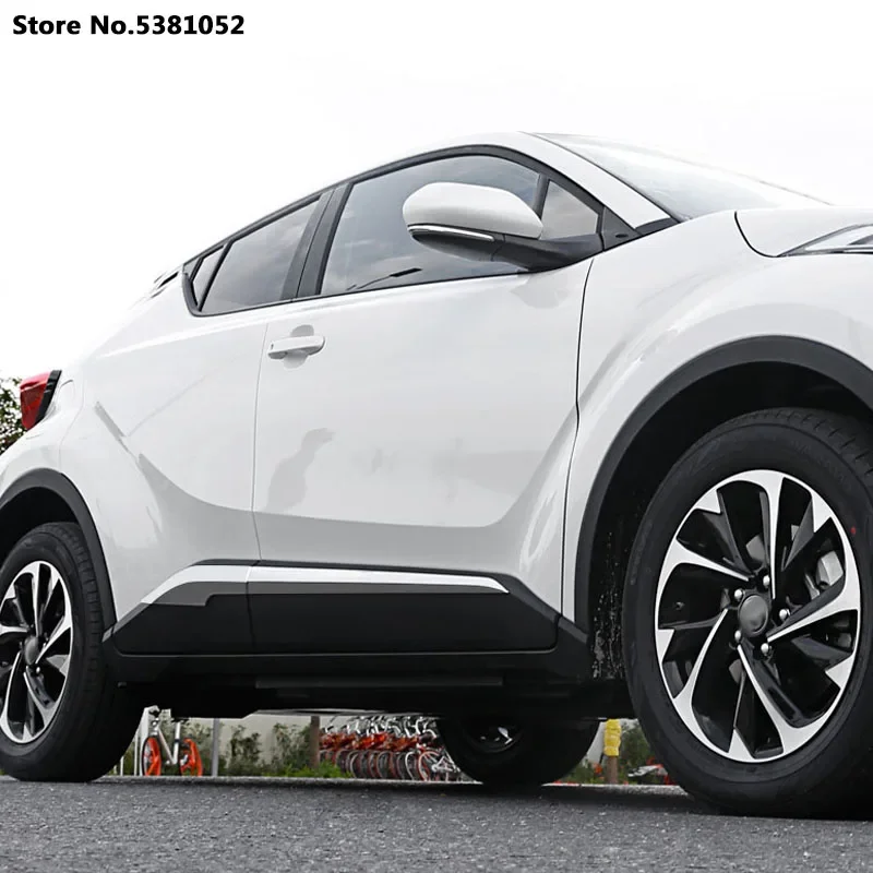 Хромированная полоса для боковой двери из АБС-пластика Toyota CHR C-HR 2021 2020 2017 2018 2019