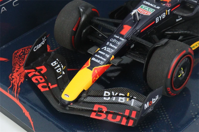 MINICHAMPS 1: 1 F1 2022 модель автомобиля из смолы #1 Max WINNER romawei модели автомобилей |