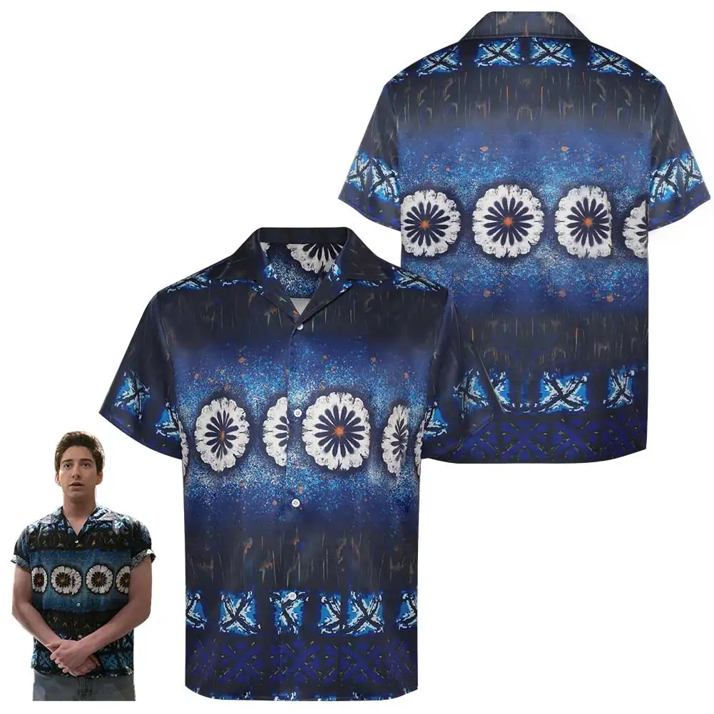 

Футболка для выпускного вечера костюм Бена летняя рубашка с коротким рукавом для мужчин и женщин Повседневная Уличная рубашка Хэллоуин Кар...