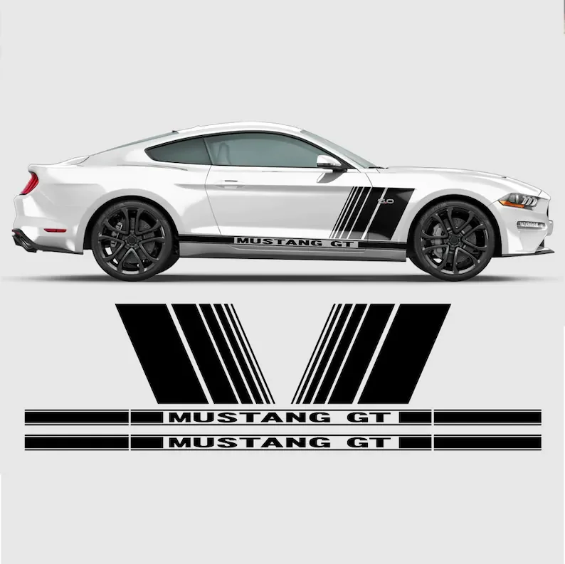 

Наклейка на боковую дверь автомобиля Mustang-наклейка на автомобиль 2015 - 2020
