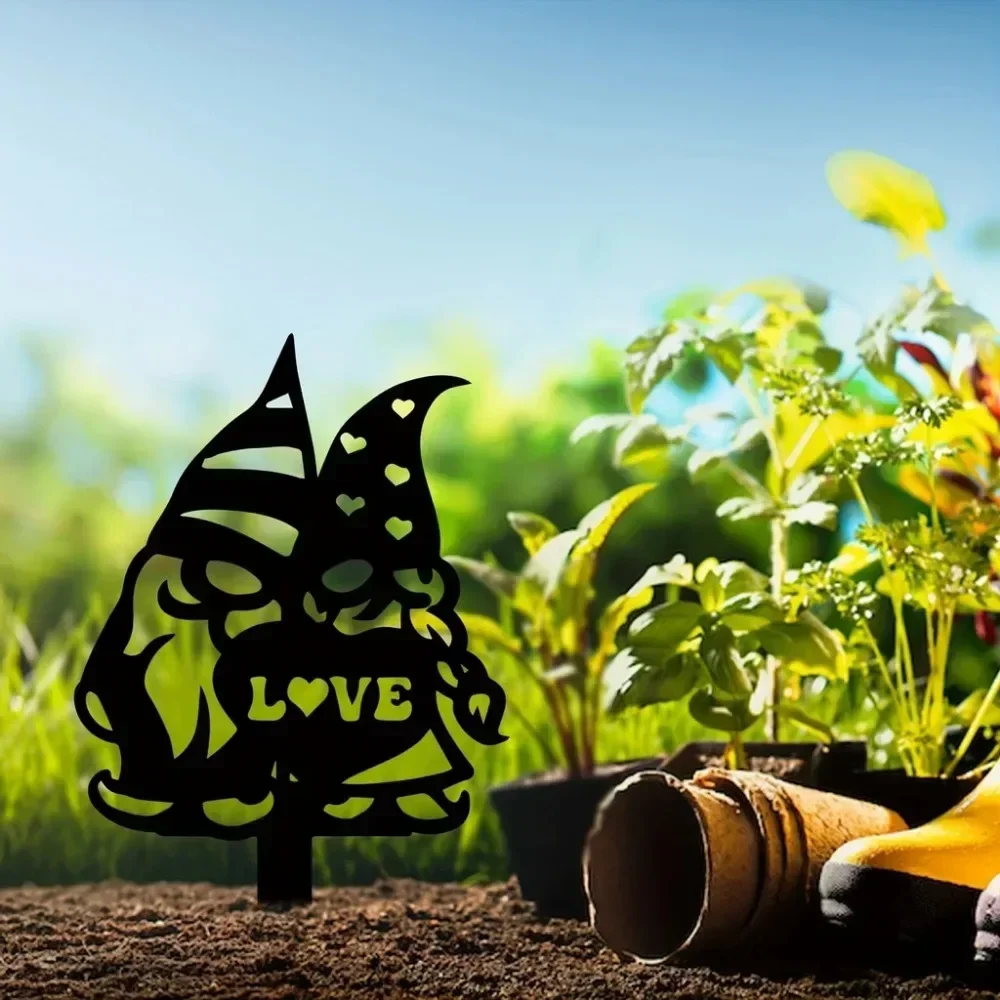 Завосстанавливающий металлический знак для любителя двора: входа на лужайке и