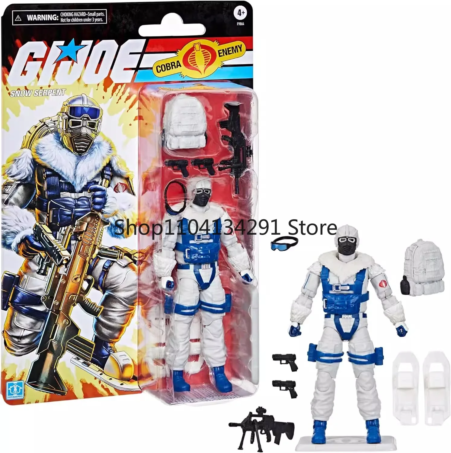 Оригинальный G.I. Joe Special Forces: Веноморский угорь, бриджхед, снежная змея, 6-дюймовая подвесная открытка, Коллекционная фигурка в подарок (art.: 3920d25f341da) - 3920d25f341da