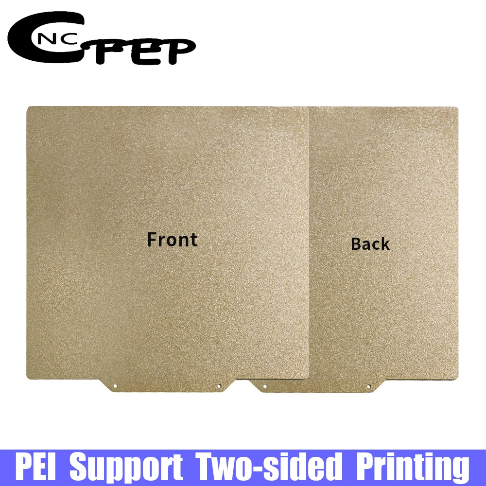 

CNCFEP 3D Printer Pre-applied PEI Flex Magnetic Base Heatbed PEI Sticker Removal Spring Steel Sheet For KP3S Ender3 Voron Hotbed