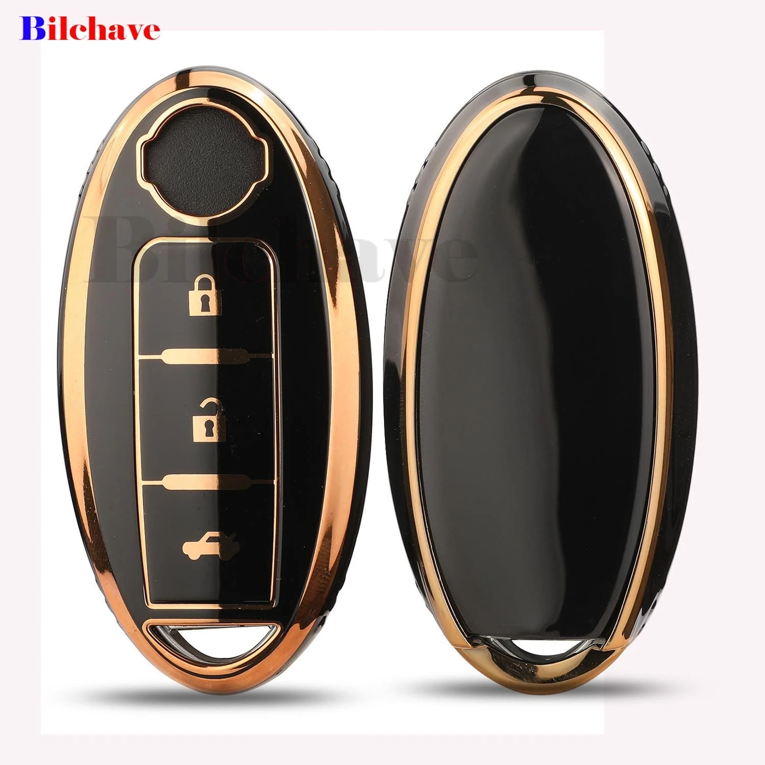 Jingyuqin ТПУ для Nissan Qashqai Pathfinder Versa Tidda Murano Rogue X-Trail Protector автоаксессуары чехол ключей