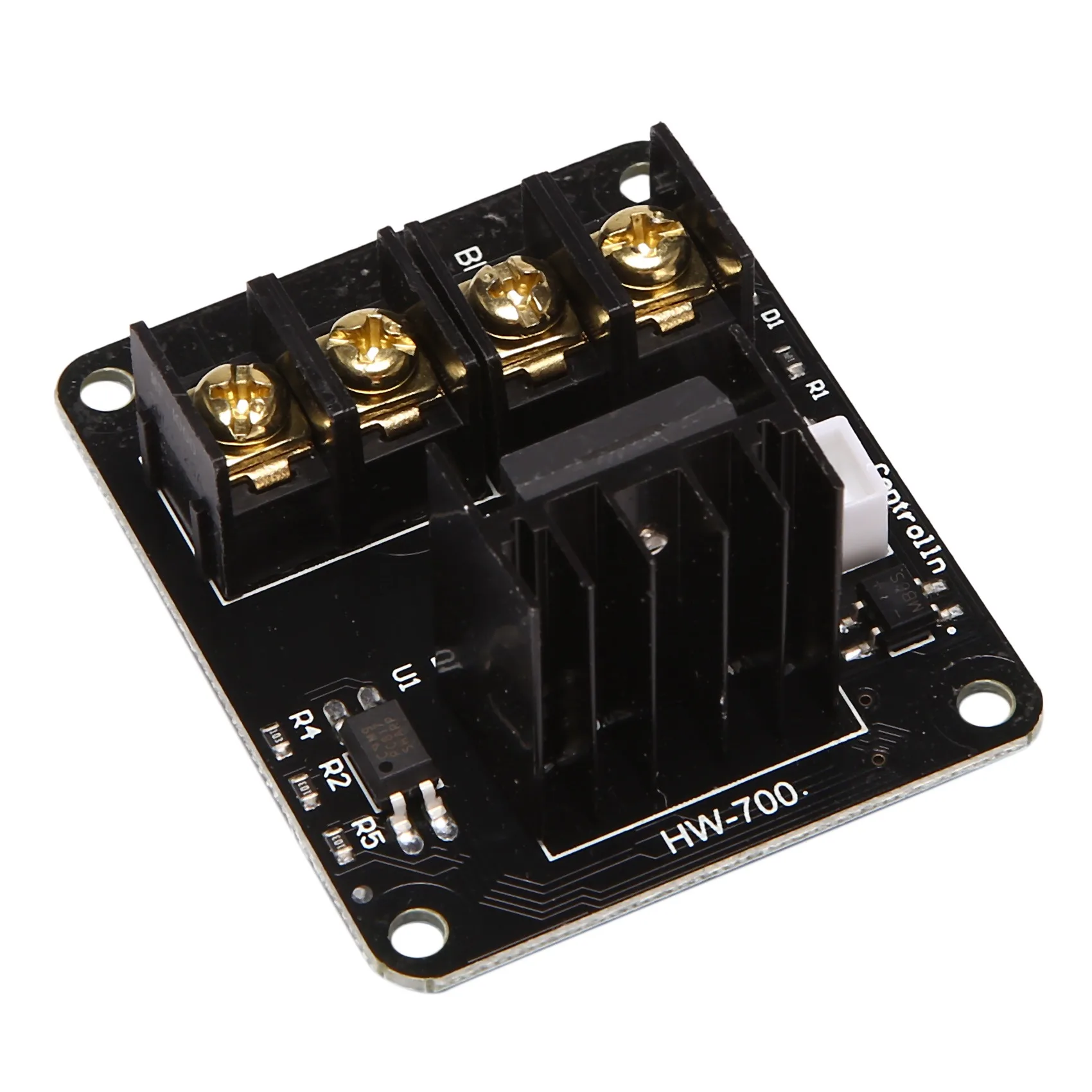 

3D Printer hotbed MOSFET expansion module inc 2pin lead Anet A8 A6 A2 Compatible Black