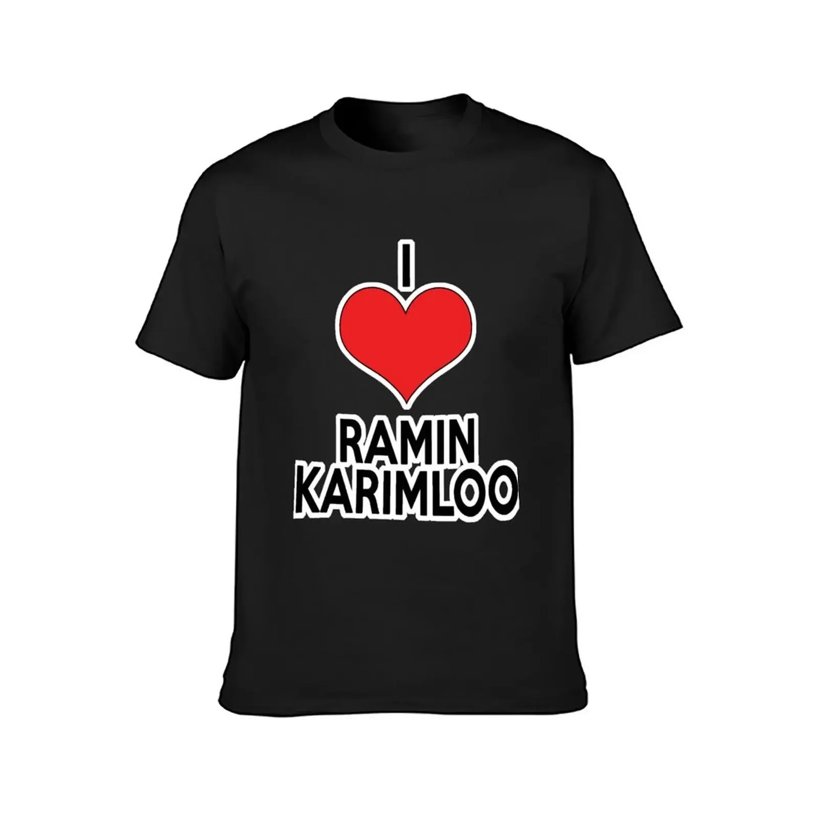 Футболка I Love Ramin Karimloo винтажная летняя футболка 2025 года для мужчин