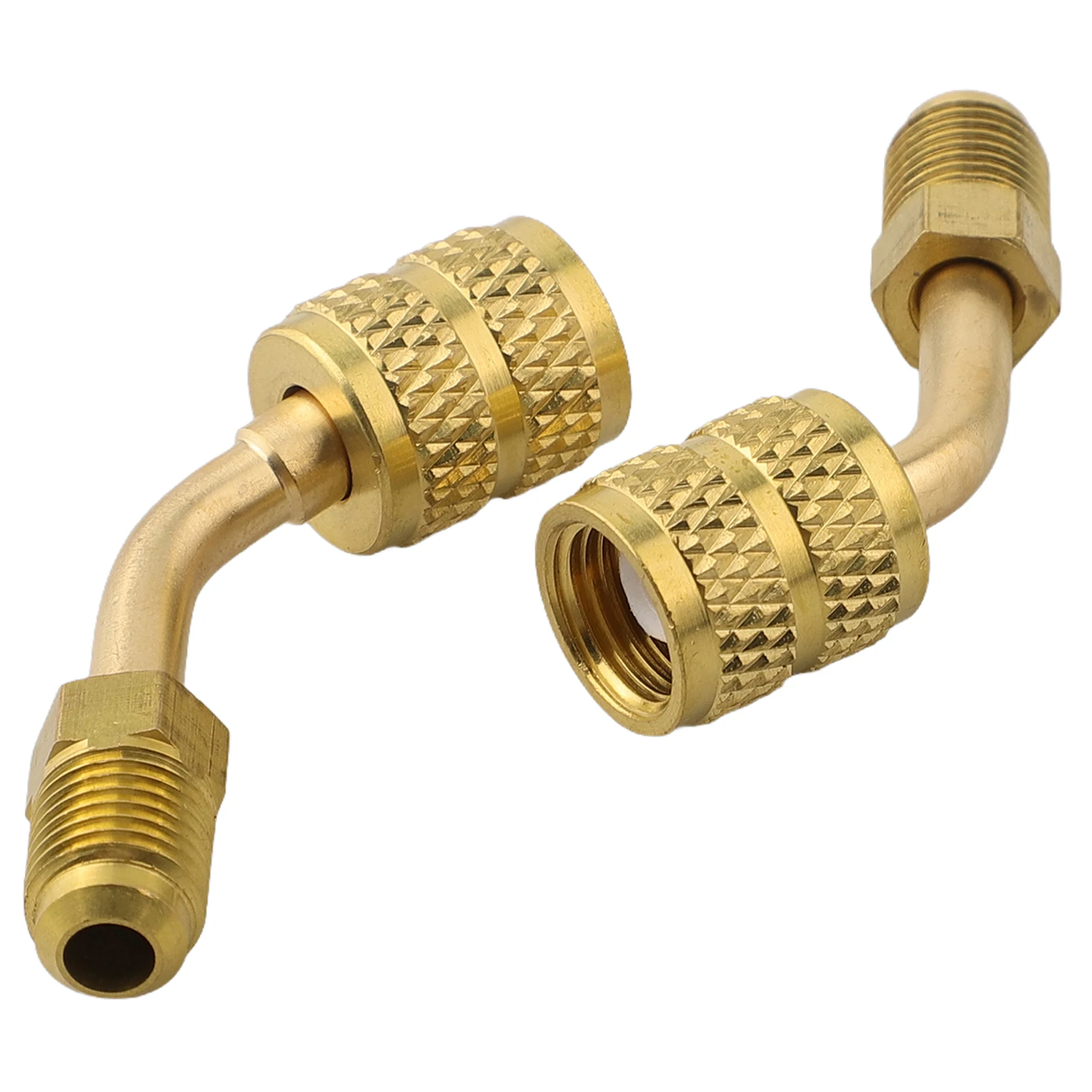 Мини-разъемный адаптер SAE с наружной резьбой латунь обслуживание кондиционера