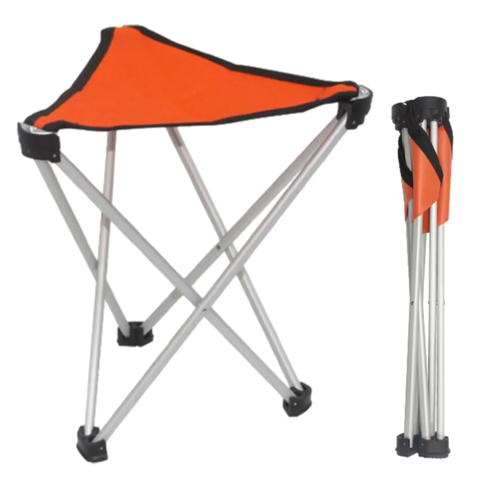 

Stool Folding Portable Fishing Chair Heavy Duty Tripod Seat Outdoor Triangulated Stools For Camping Travel Bbq