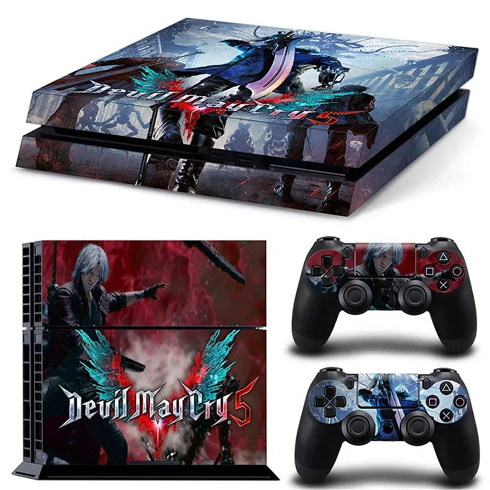 Аксессуары для игр Devil Maycry виниловые наклейки на кожу консоли PS4 и 2 шт.